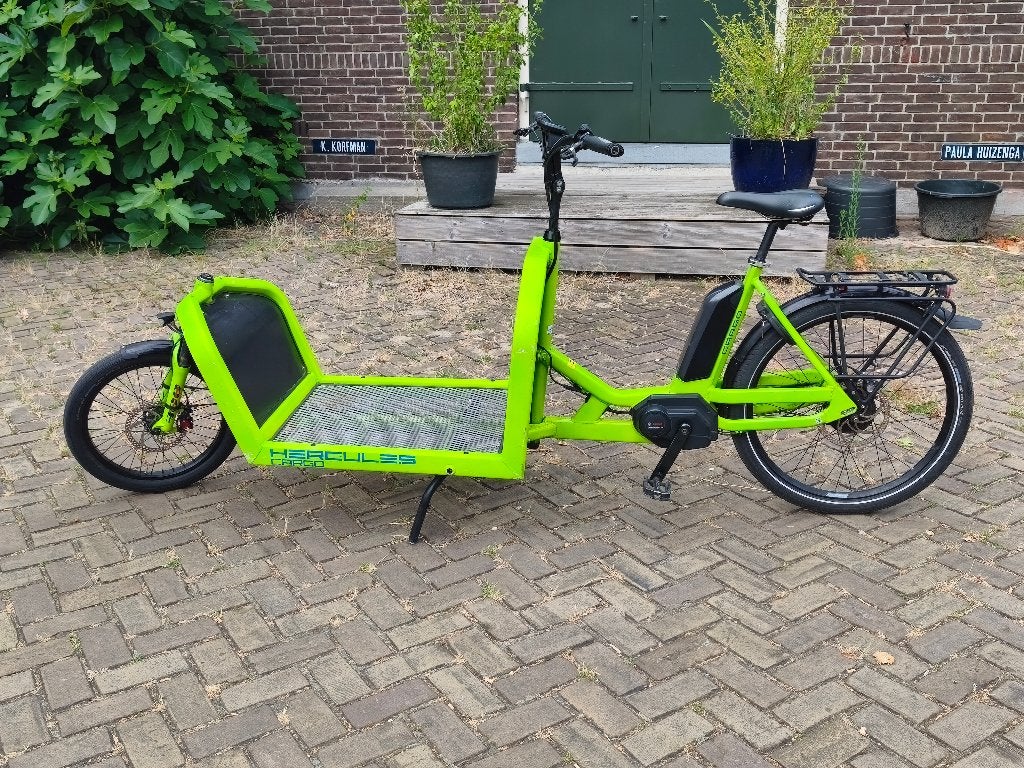 Hercules Cargo E-Bike - Elektrische Bakfiets, Gebruikt, Goederen, Elektrisch, Schijfrem