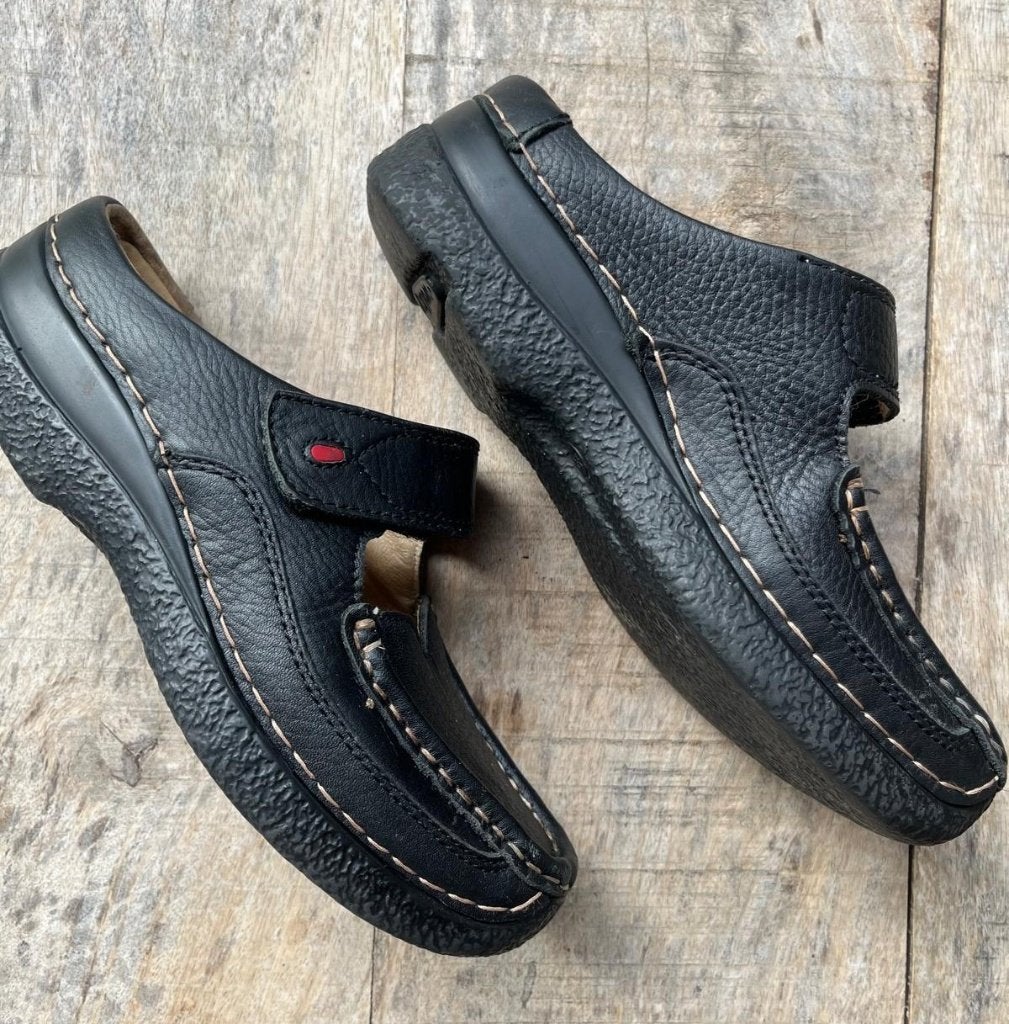 Wolky slippers maat 38 dames, Slippers, Wolky, Zwart, Ophalen of Verzenden
