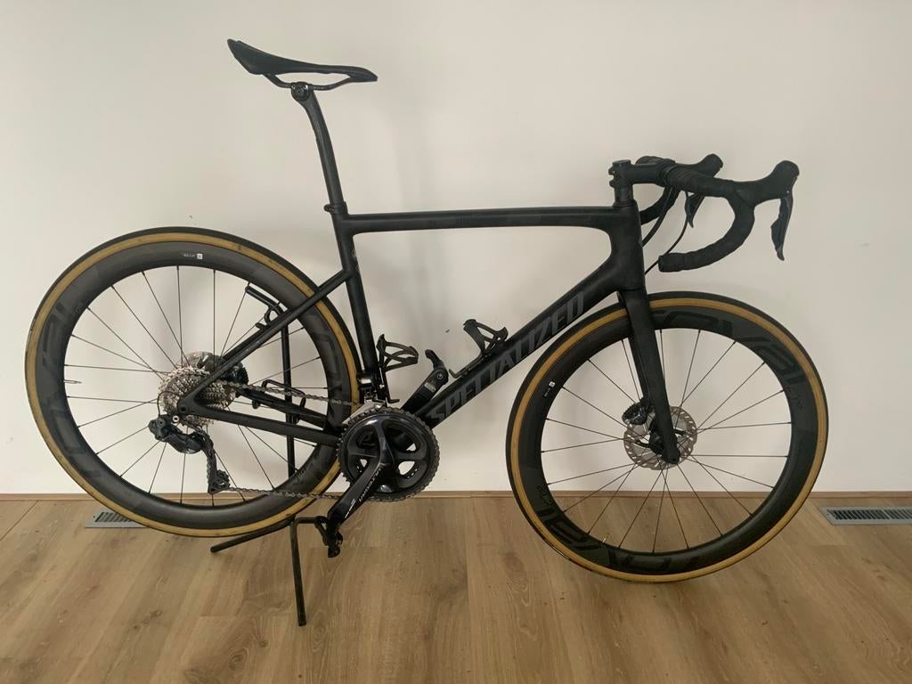 Specialized Tarmac DI2 Ultegra powermeter maat 56 cm Roval, Gebruikt, Carbon, Meer dan 20 versnellingen, Schijfrem