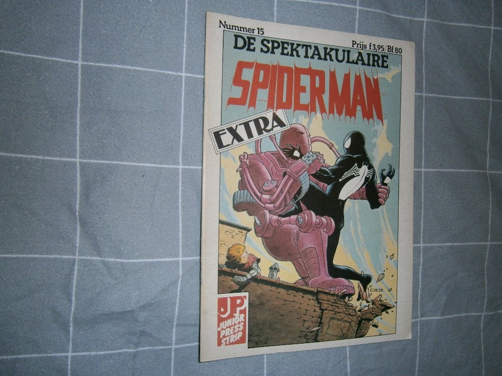 Spektakulaire Spiderman Extra nr. 15 – Juniorpress 1986, Europa, Stan Lee , Ann Nocenti, Ophalen, Gelezen