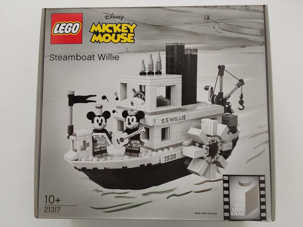 Lego Disney 21317 Mickey Mouse Steamboat⛴️Willie 🆕️in seal, Lego, Nieuw, Ophalen of Verzenden, Disney