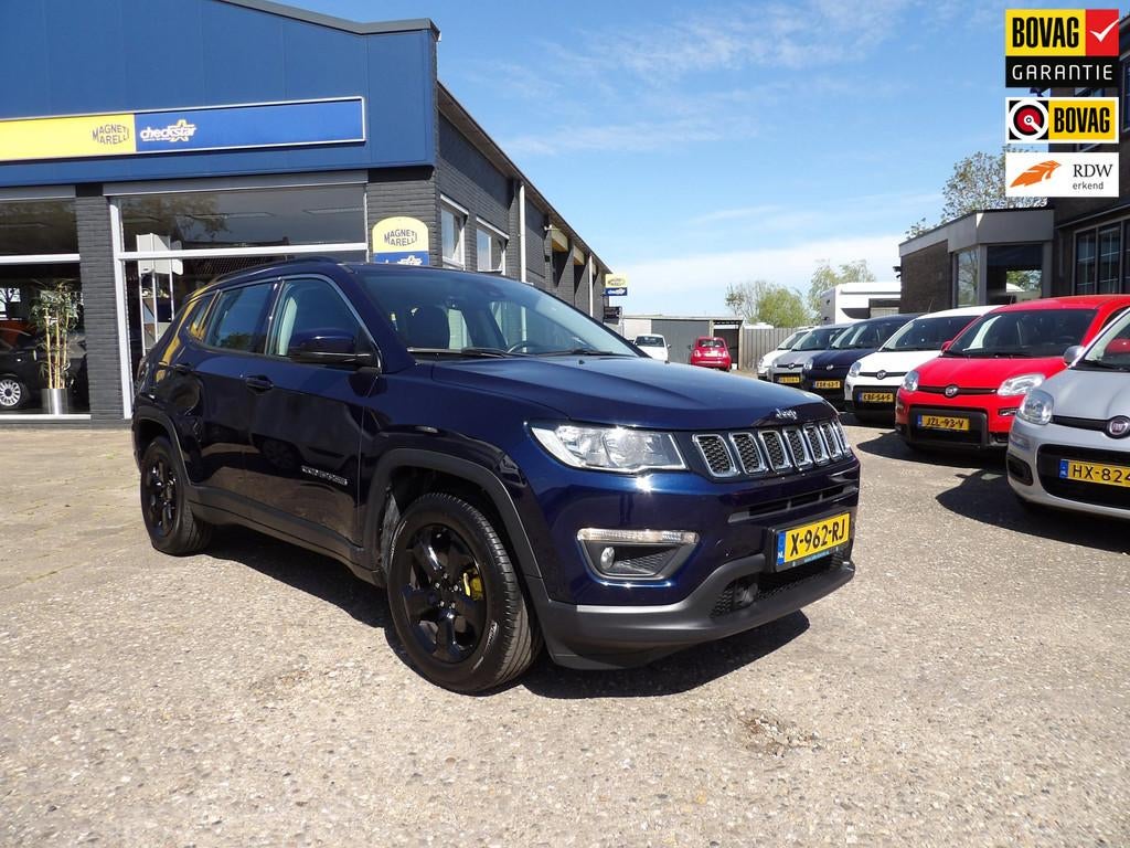 Jeep Compass 1.4 MultiAir Limited / Rijklaarprijs, Voorwielaandrijving, 12 maanden, 450 kg, Gebruikt