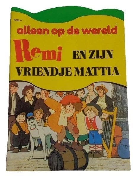 Alleen Op De Wereld 4 Remi Mattia 1979 Boek Tv Serie Vintage, Verzenden, Alle leeftijden, Overige genres, Duits