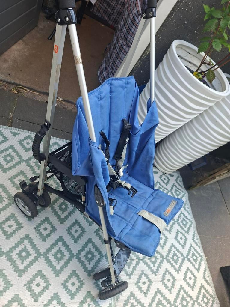 Buggy koelstra blauw handig voor de fiets of reizen, Ophalen of Verzenden, Koelstra