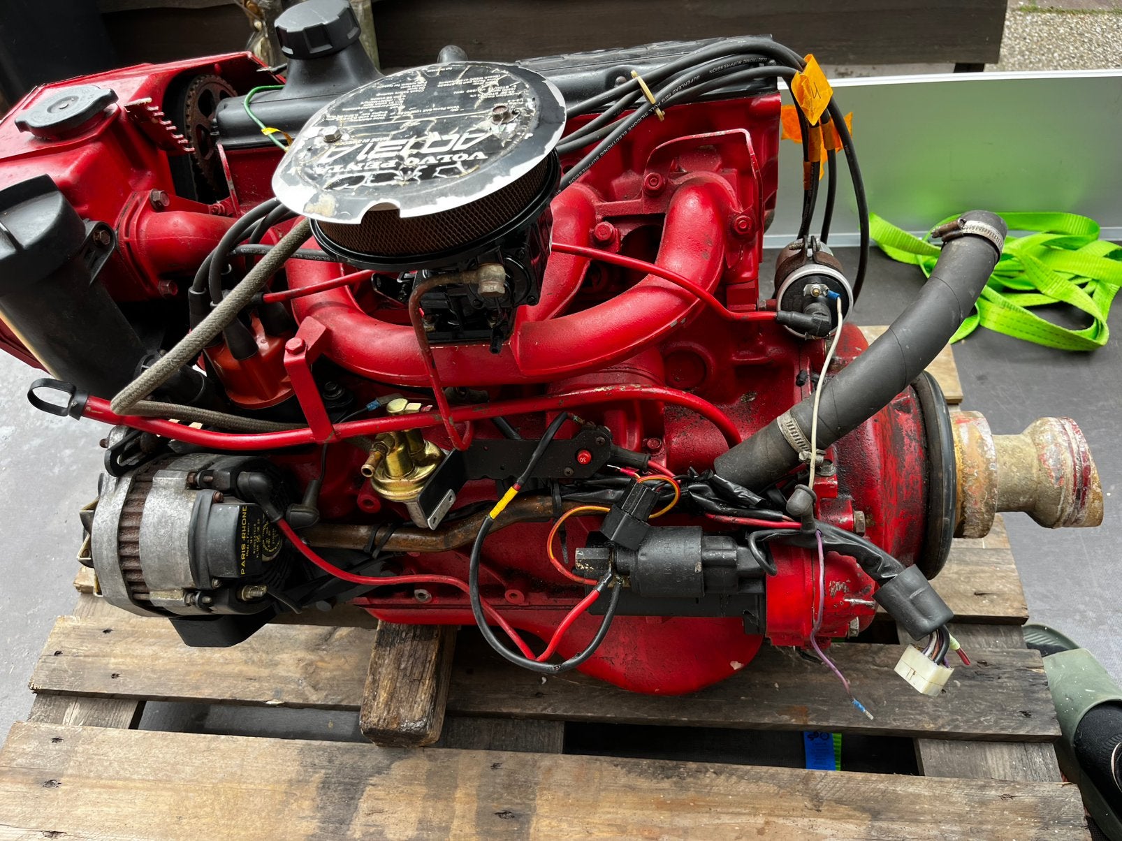 Volvo Penta AQ131A onderdelenmotor/staartstuk, Ophalen