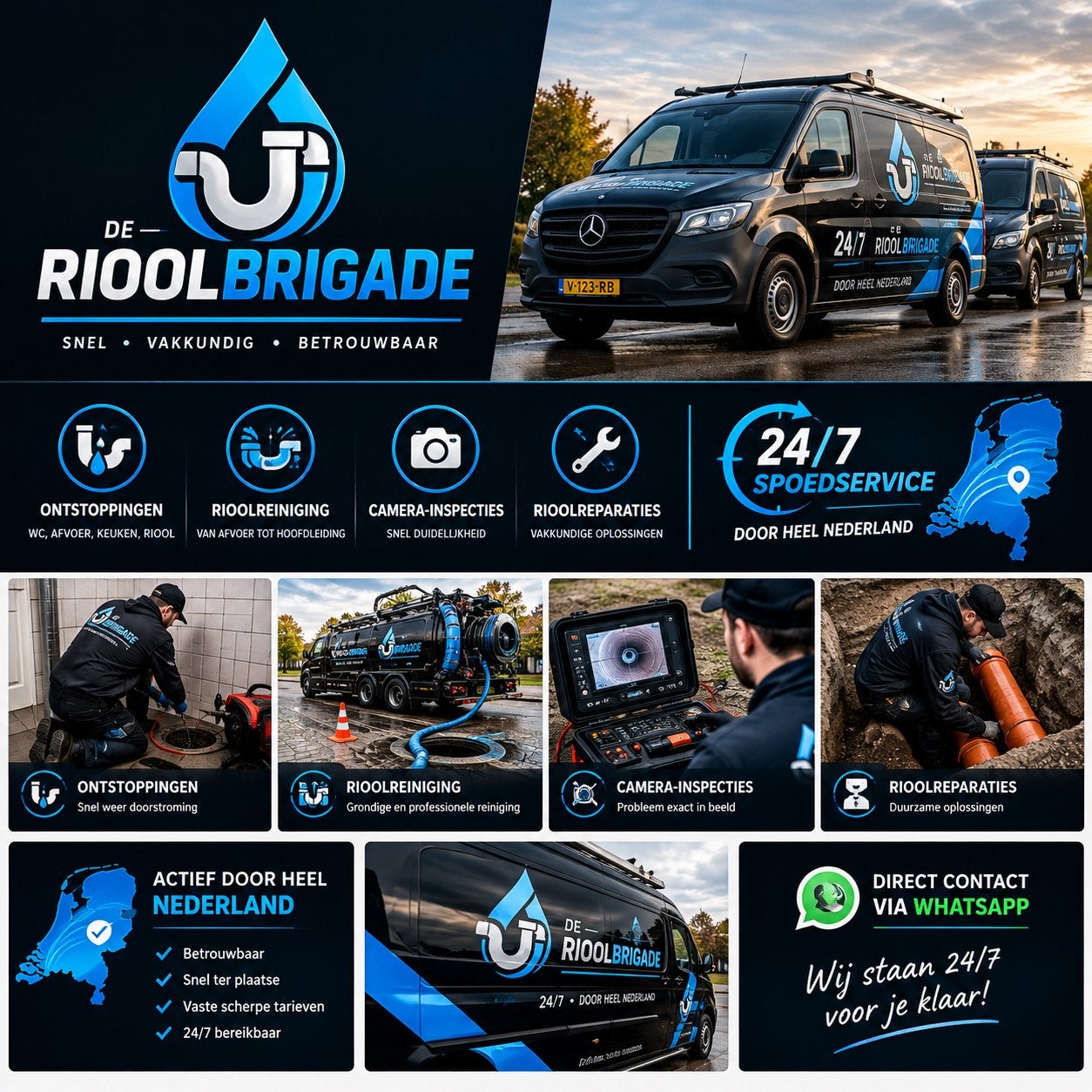 Wc ontstoppen | rioolservice 24/7 | heel nederland