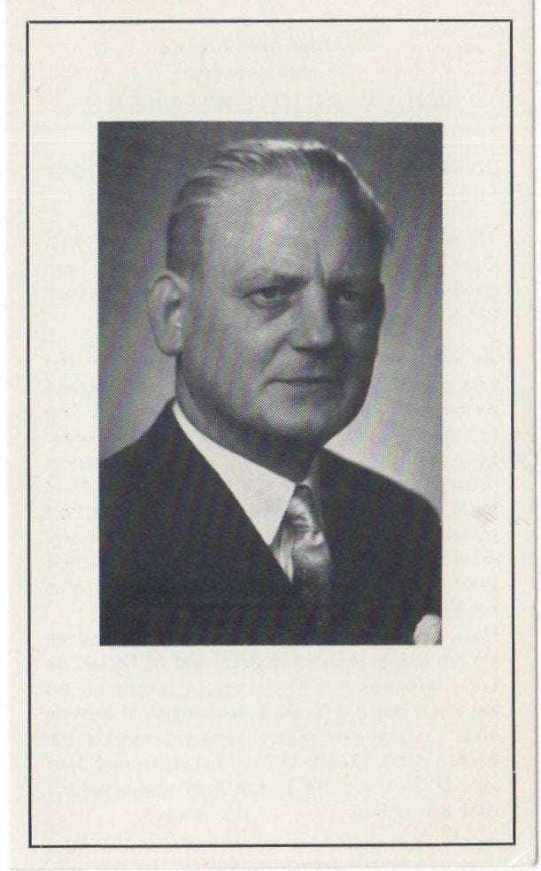 Willy Schoenmakers 1900 Venlo + 1964 Venlo, 63 jaar oud, Ophalen of Verzenden