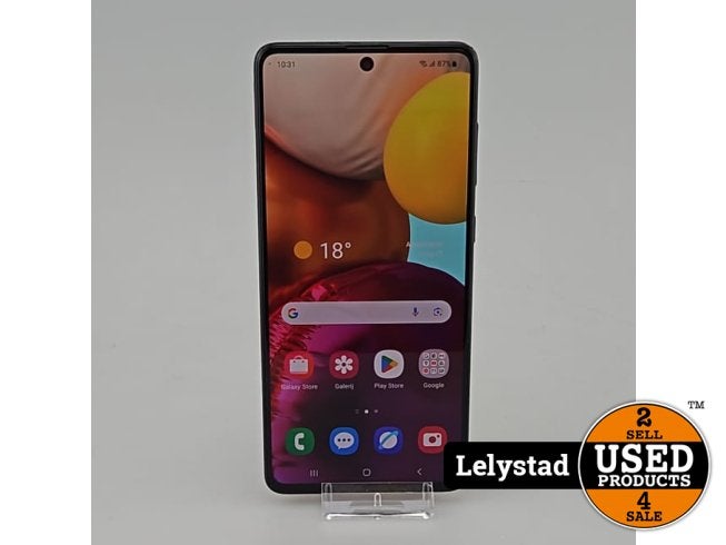 Samsung Galaxy A71 128GB DUOS Zwart/Blauw