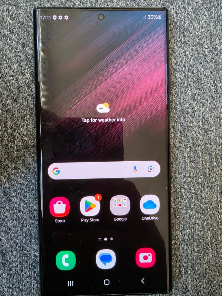 Samsung Galaxy S 22Ultra, Ophalen, Zwart, Galaxy S22