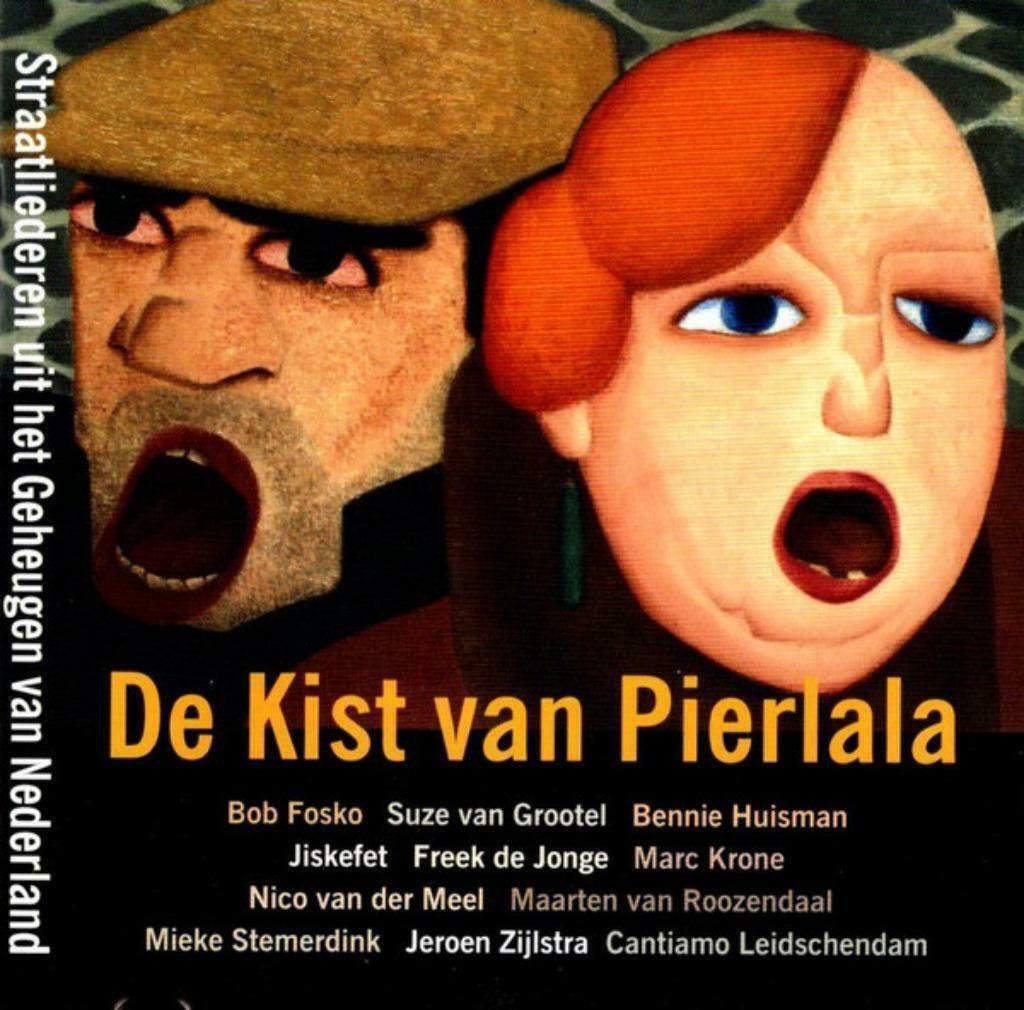 De kist van Pierlala : straatliederen(CD + boek), Ophalen of Verzenden, Zo goed als nieuw, Nederlandstalig, Inclusief doosje