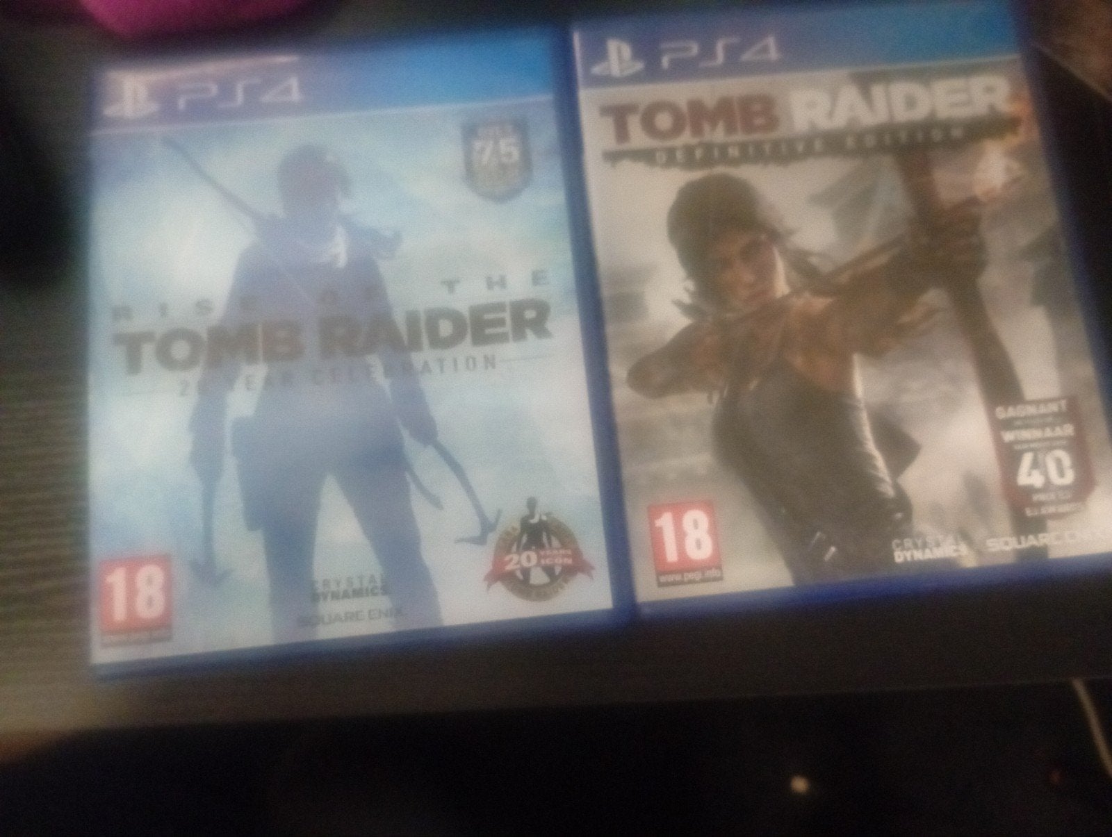 Tomb Raider PS4 Games - Rise Raider & Definitive, Gebruikt, Vanaf 18 jaar, 1 speler, Ophalen