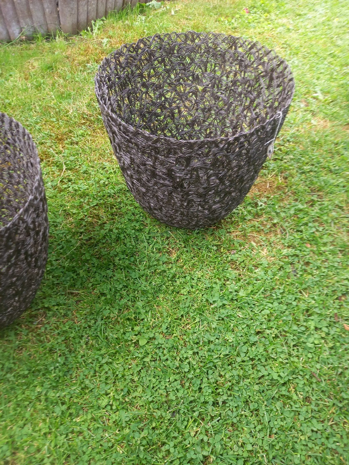 Planten manden, Ophalen, Overige materialen, Mand, Rond