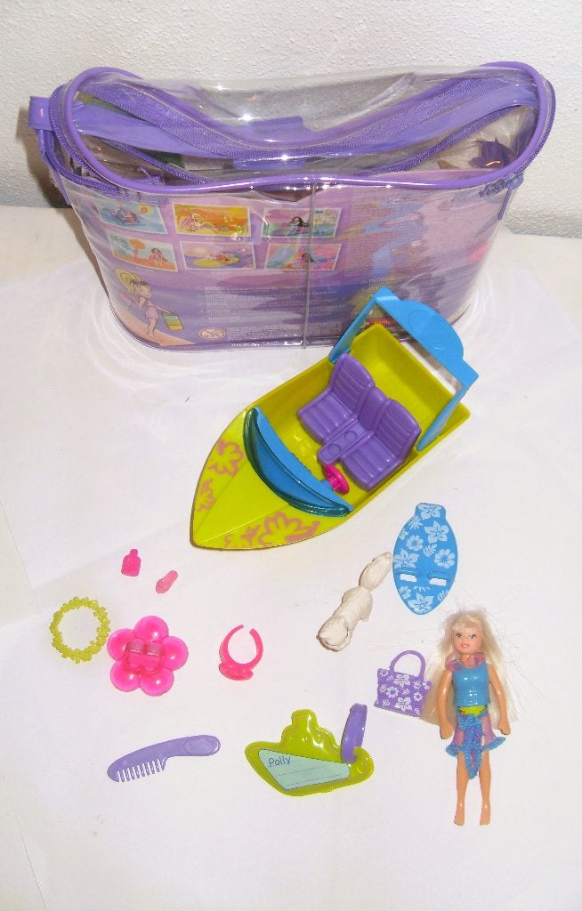 Polly Pocket - Tropische vakantie - Bahamas - Mattel, Ophalen of Verzenden, Zo goed als nieuw, Overige typen