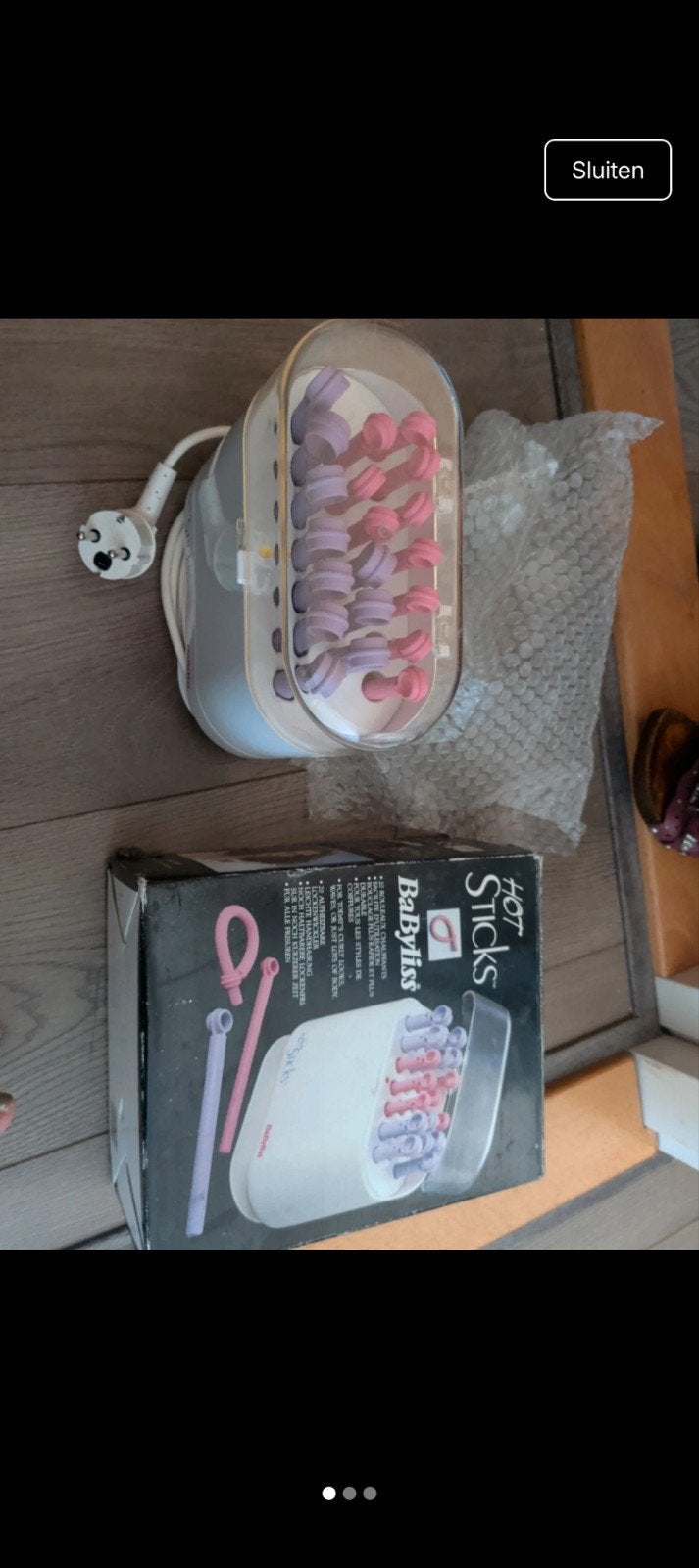 babyliss Hot sticks voor mooie krullen, Ophalen of Verzenden, Zo goed als nieuw, Krultang of Stijltang