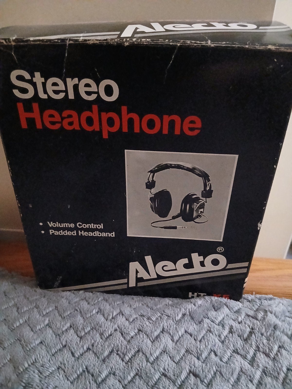 Alecto HT-X5 Stereo Hoofdtelefoon met Volumeregeling-vintage, Overige merken, Verstelbaar, Nieuw, Ophalen of Verzenden