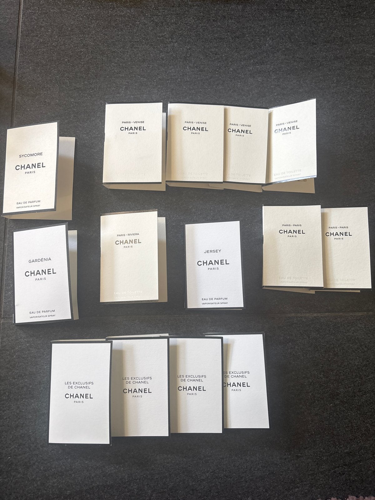 Chanel Les Exclusives parfum samples (nieuw), Ophalen of Verzenden, Nieuw