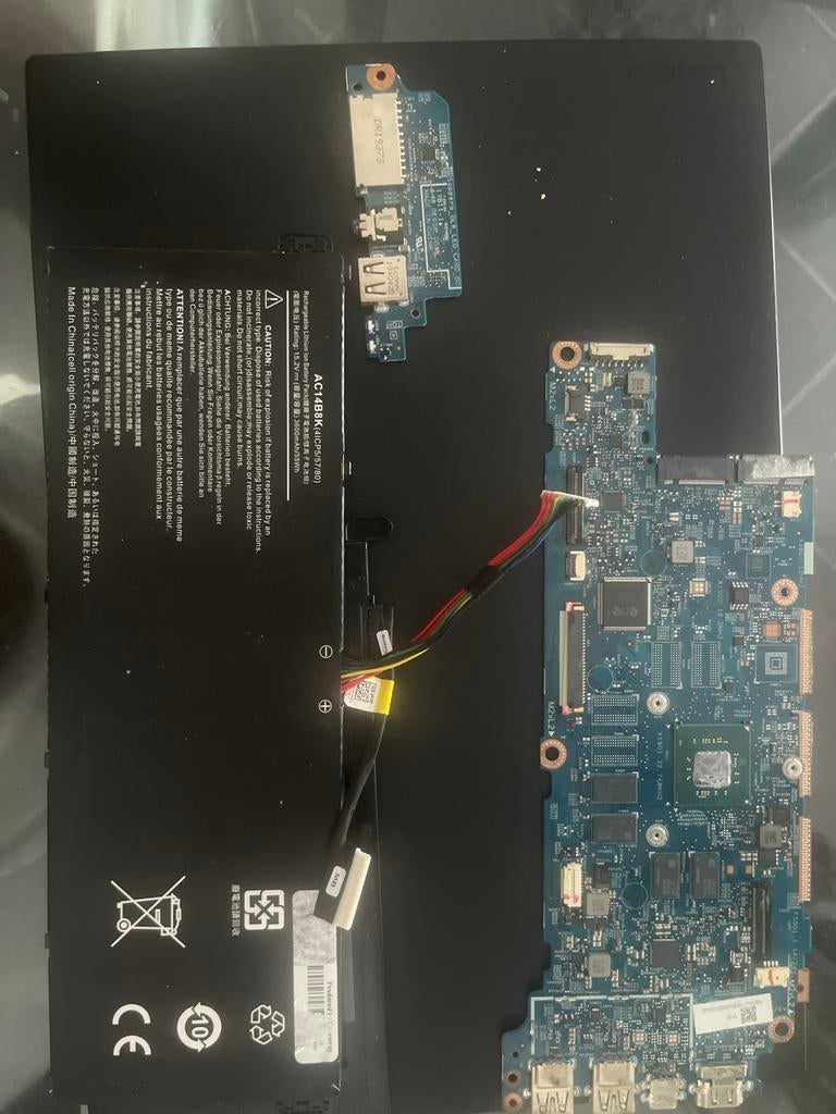 Laptop onderdelen Dell en Acer: Moederbord, batterij,, Verzenden, Gebruikt