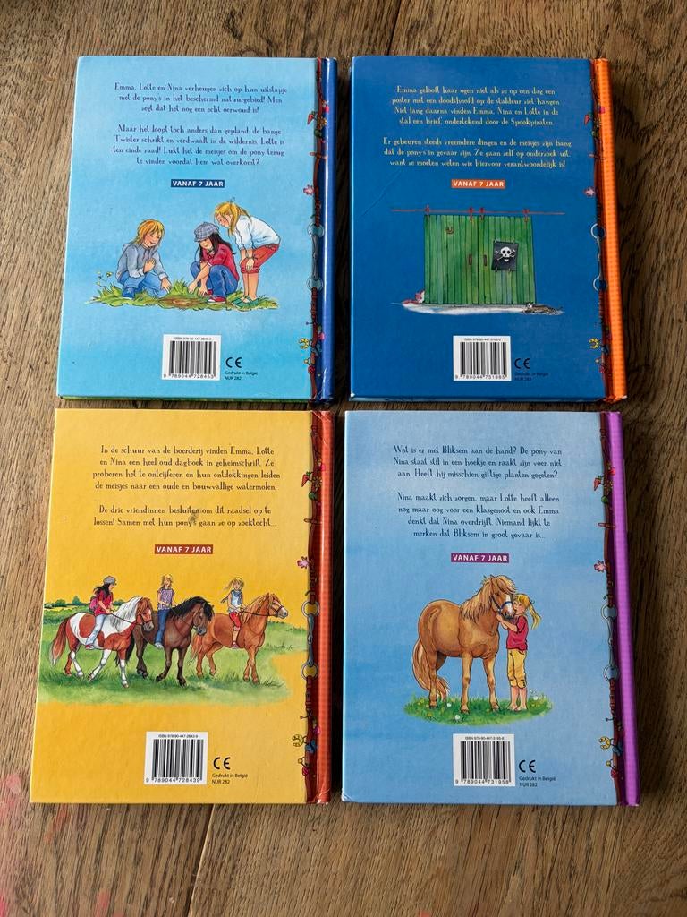 De Ponygirls boekenreeks - 4 delen, Ophalen of Verzenden, Zo goed als nieuw, Fictie algemeen