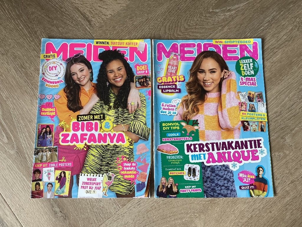Meiden Magazine - Zomer en Kerst Special!, Ophalen of Verzenden, Gelezen, Damesbladen