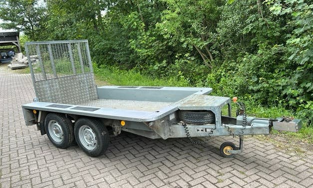 Ifor williams machinetransporter 125x250 2460kg, Ophalen, Gebruikt