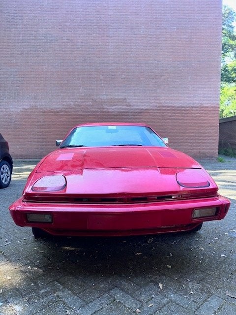 Triumph Tr-7 2.0 1976 Rood, Auto's, Triumph, Overige modellen, 4 cilinders, Origineel Nederlands, Handgeschakeld