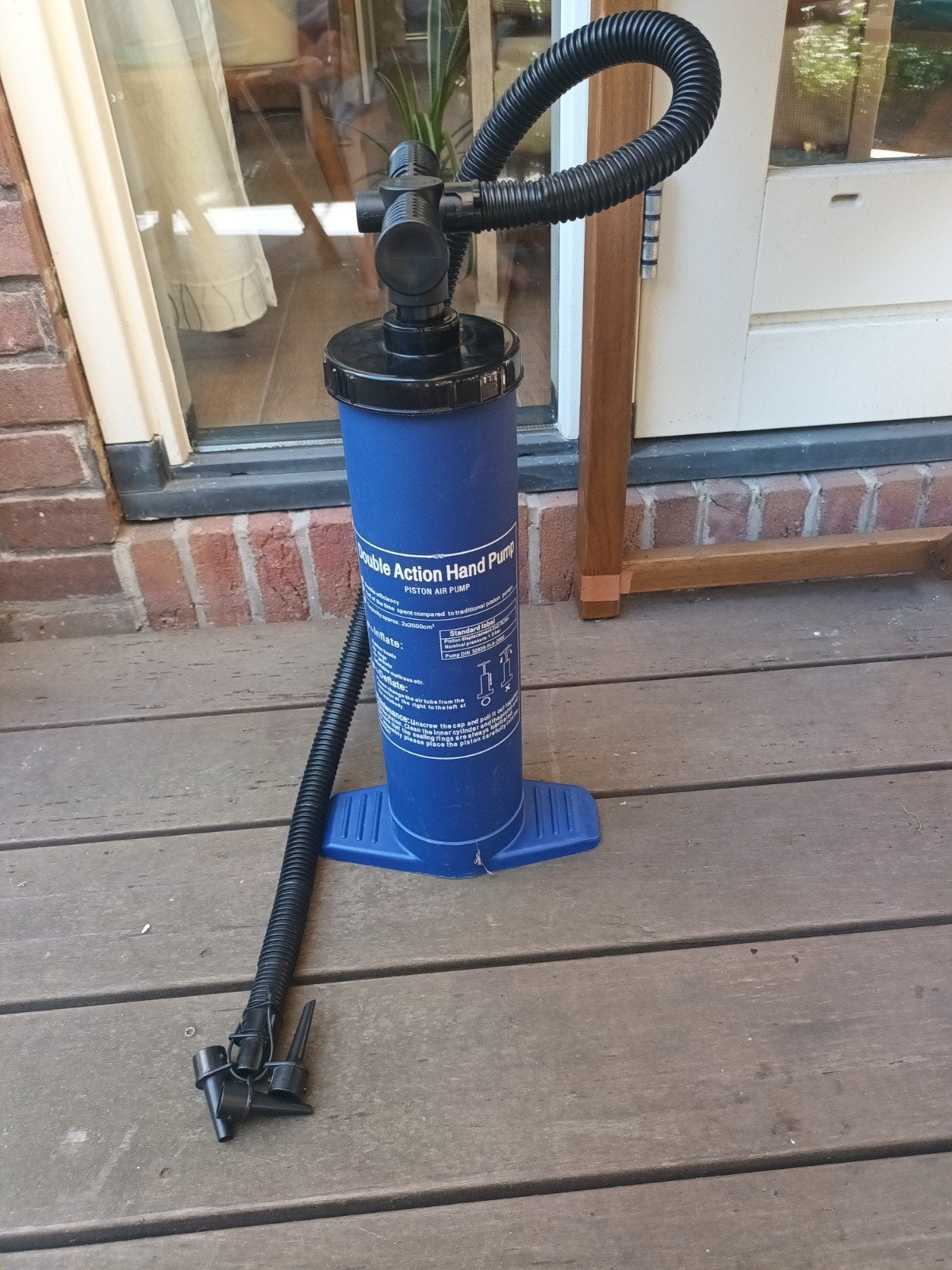 Bo-camp double action handpomp, Ophalen, Zo goed als nieuw, Handmatig