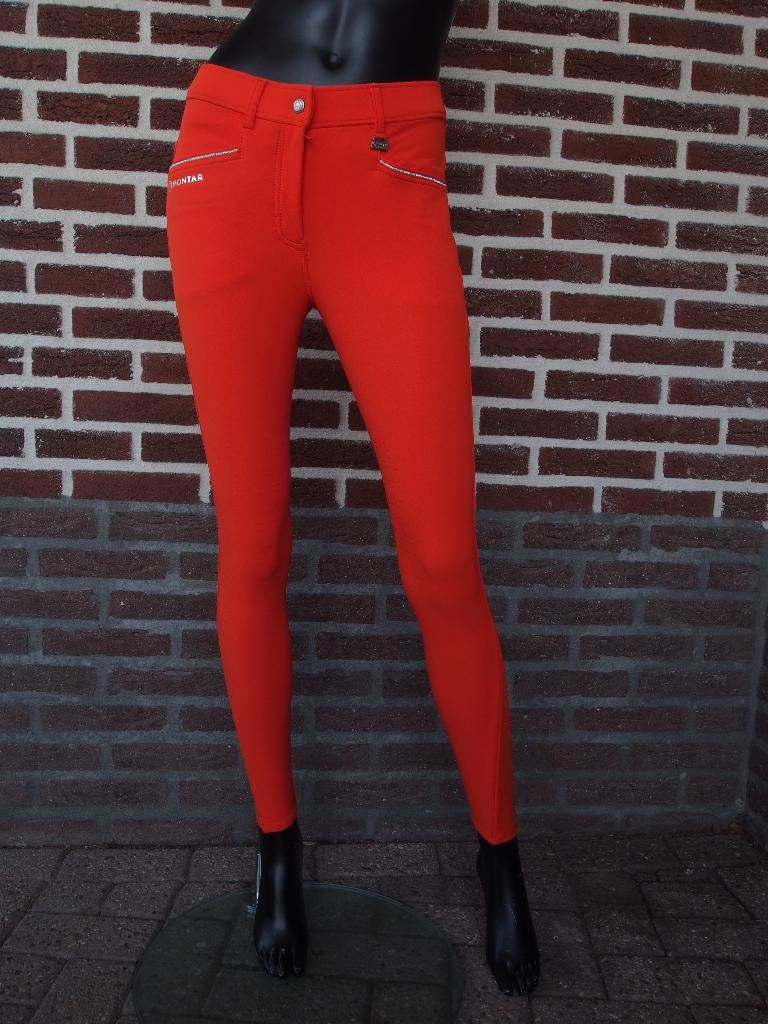 Montar Skyler thin crystal Tomato Red Maat 38, Dieren en Toebehoren, Paardrijkleding, Nieuw, Dames, Onderkleding, Ophalen of Verzenden