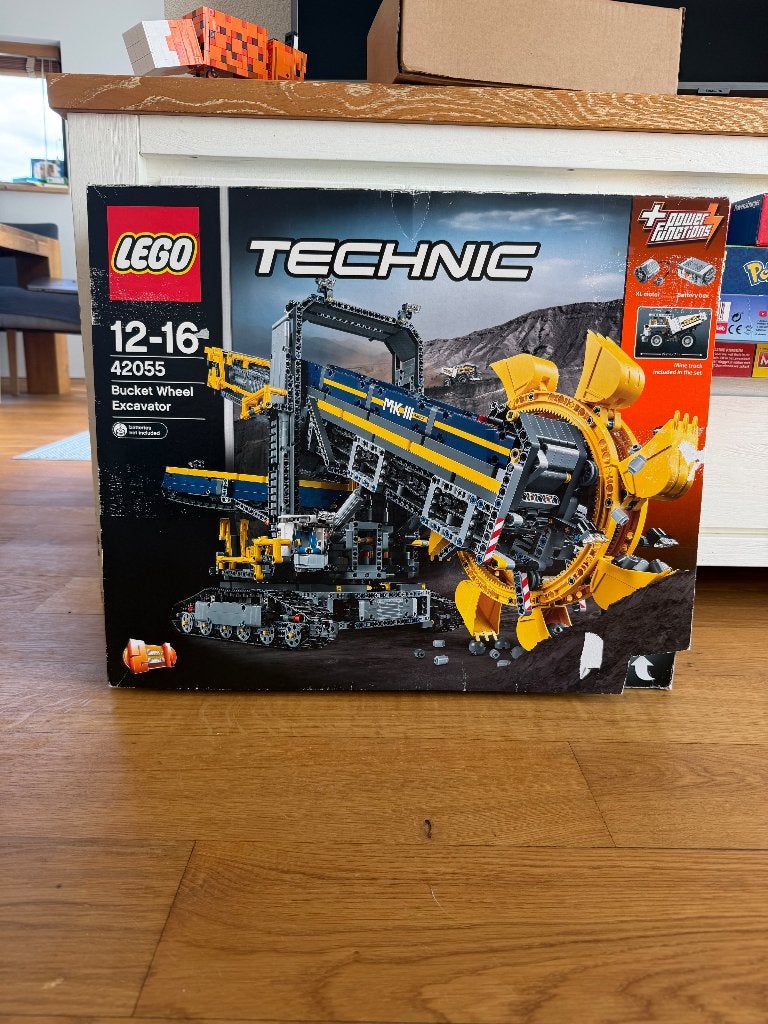 LEGO Technic 42055 Bucket Wheel Excavator, Compleet, Gebruikt, Lego, Ophalen of Verzenden