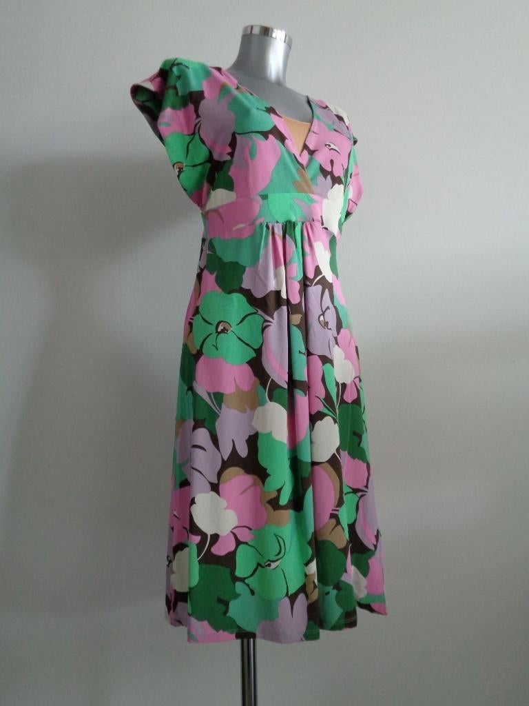 Oui Set zomer jurk, viscose, maat 38, nieuw, Verzenden, Nieuw, Maat 38/40 (M), Knielengte