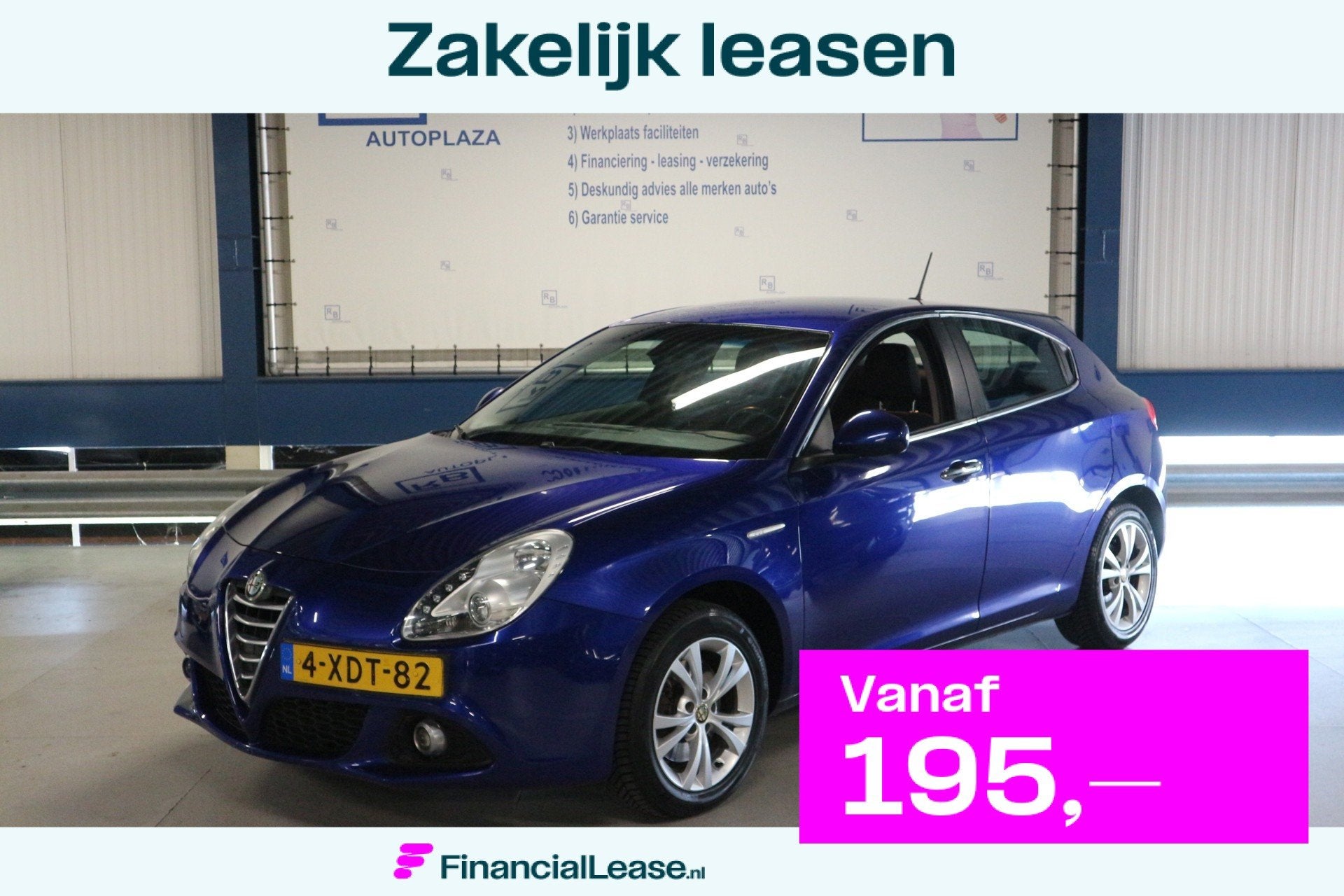 Alfa Romeo Giulietta 1.4 T Distinctive Lusso / AUTOMAAT / NA, Euro 6, 4 cilinders, Blauw, Origineel Nederlands