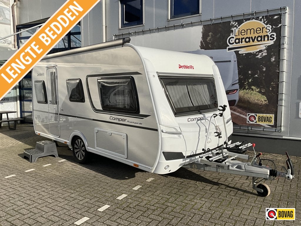 Dethleffs Camper Avantgarde 460 EL ENKELE BED.-MOVER-LUIFEL, Standaardzit, Bedrijf, Tot en met 3, Dethleffs