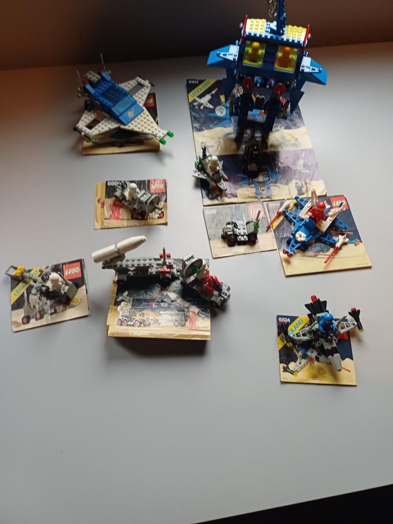 Vintage Space Lego sets - deels compleet., Ophalen of Verzenden