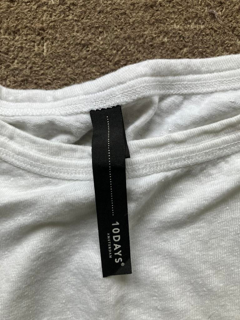 10Days shirt 00, Verzenden, Zo goed als nieuw, Wit, Lange mouw