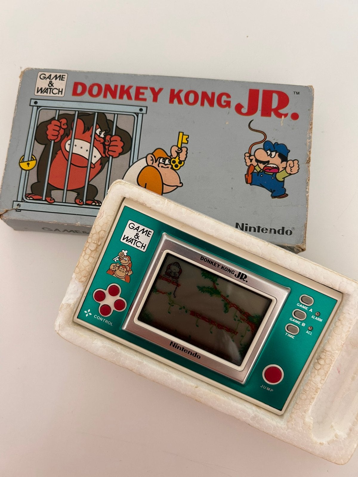 Donkey Kong Jr Nintendo game, Spelcomputers en Games, Ophalen of Verzenden, Zo goed als nieuw, Overige modellen