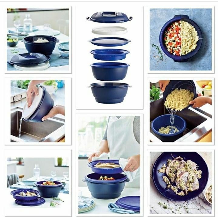 Tupperware Micro Urban Family, Huis en Inrichting, Keuken | Tupperware, Ophalen of Verzenden, Nieuw, Blauw, Overige typen