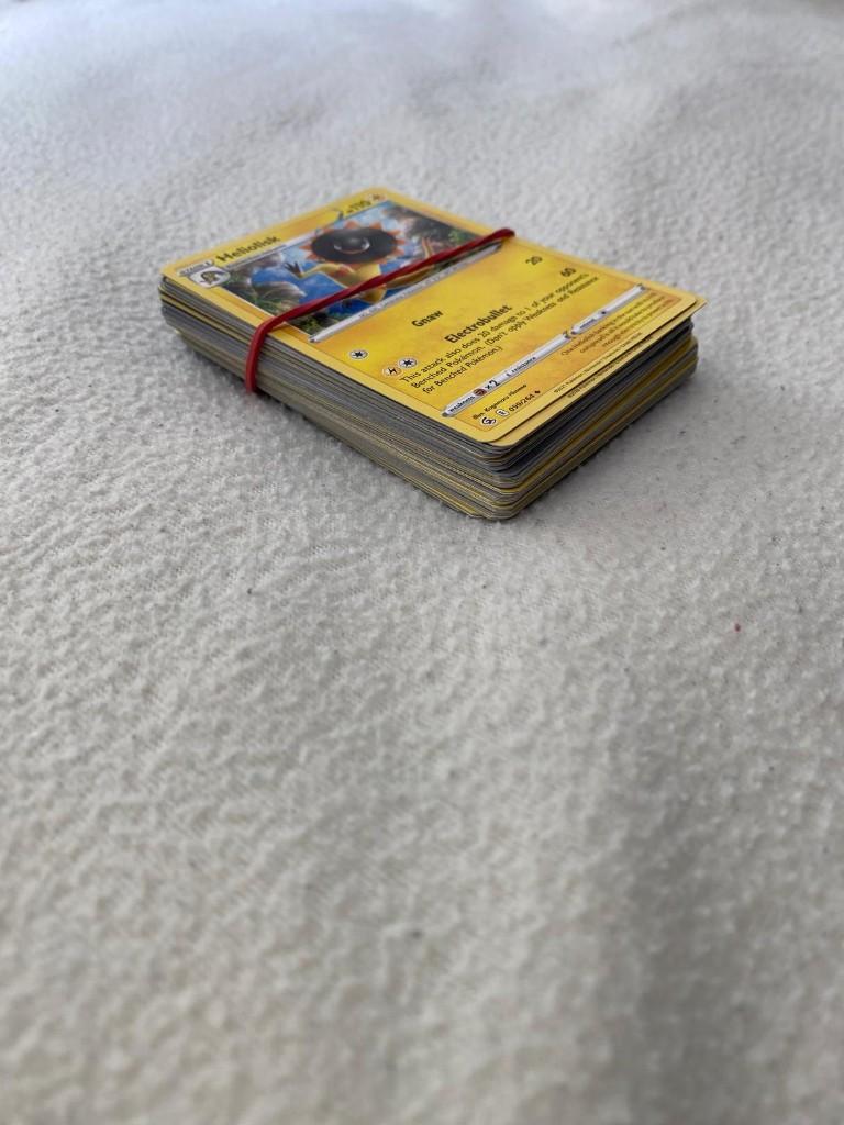 Pokemon kaarten bulk - 50 Common/Uncommon kaarten, Ophalen of Verzenden, Nieuw, Meerdere kaarten, Foil