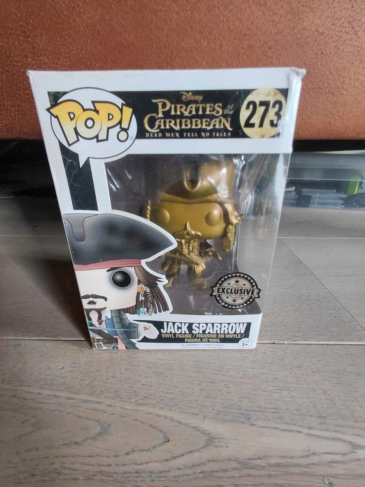 Funko Pop! Jack Sparrow Gold Exclusive #273, Verzamelen, Poppetjes en Figuurtjes, Ophalen of Verzenden, Nieuw