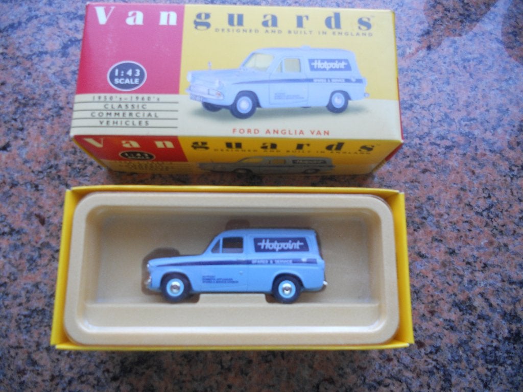 Vanguards Ford Anglia Van, Hobby en Vrije tijd, Modelauto's | 1:43, Ophalen of Verzenden, Nieuw, Auto, Vanguards