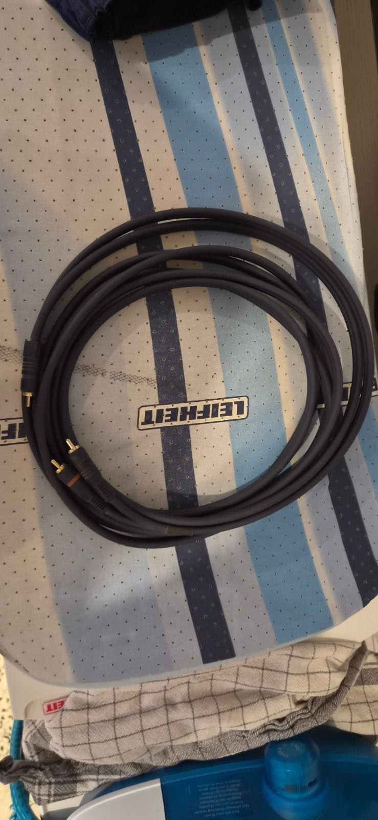 Subwoofer kabel 5 meter, Ophalen of Verzenden, Gebruikt, 5 tot 10 meter, Interlink-kabel