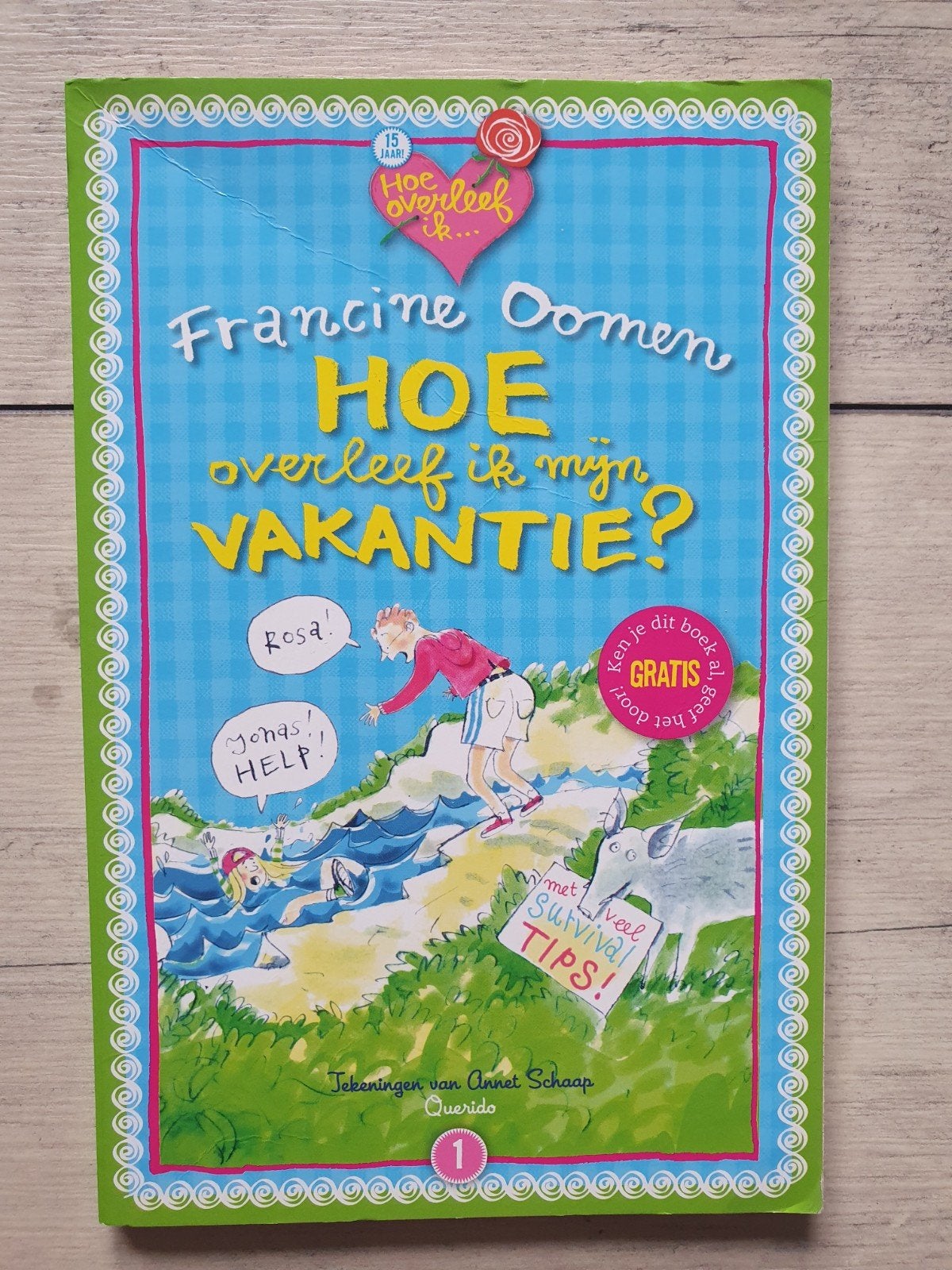 Francine Oomen - Hoe overleef ik mijn vakantie?, Ophalen of Verzenden, Zo goed als nieuw