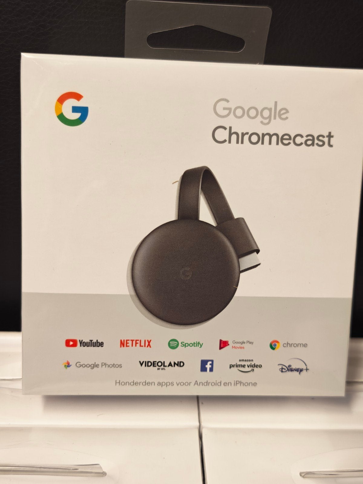 Google Chromecast - Stream al je favoriete content, Audio, Tv en Foto, Mediaspelers, Ophalen of Verzenden, Nieuw, HDMI