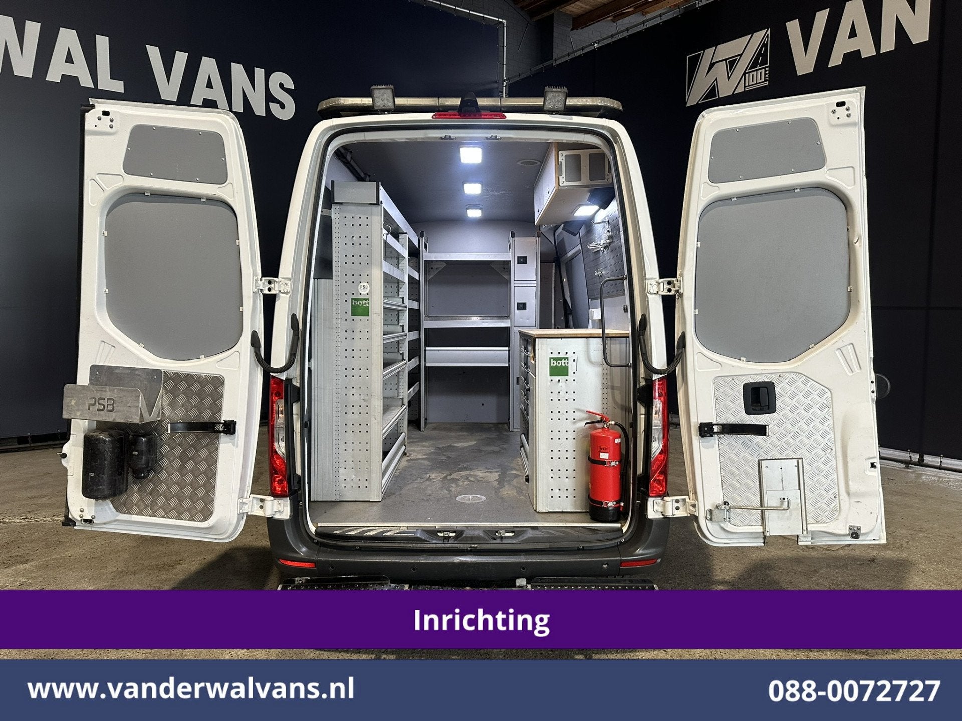 Mercedes-Benz Sprinter 316 CDI 164pk 3500kg trekhaak L2H2 In, Auto's, Bestelauto's, Gebruikt, 4 cilinders, 2108 kg, Wit