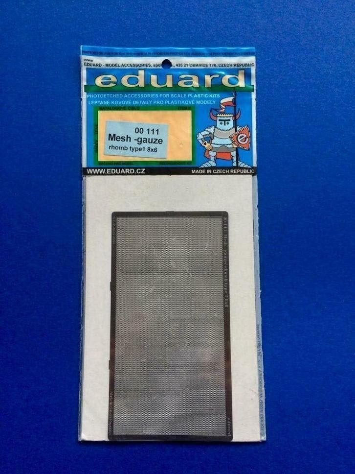 eduard	111	mesh 8*6	1/35, Hobby en Vrije tijd, Modelbouw | Auto's en Voertuigen, Nieuw, Tank, 1:32 tot 1:50, Overige merken, Verzenden