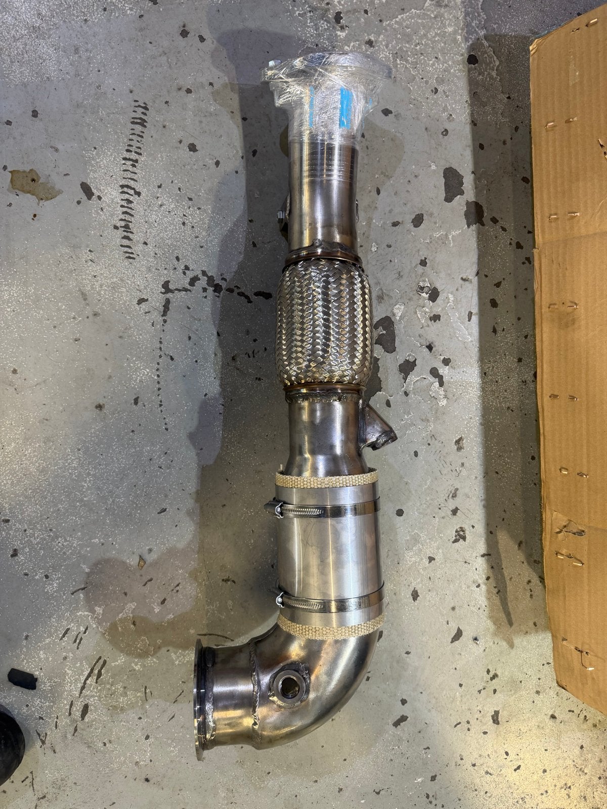 TME 3" downpipe Volvo S60/V60 AWD 2.0L 4-cilinder VEA, Ophalen, Nieuw, Volvo