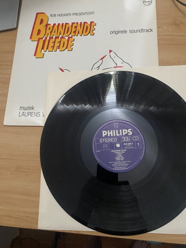 John Lion – Brandende Liefde, LP, Film en Theater, Ophalen of Verzenden, Zo goed als nieuw