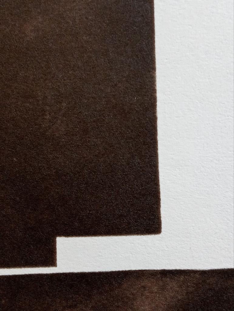 Dick Cassee offset prent abstracte compositie jaren 50-60, Ophalen of Verzenden
