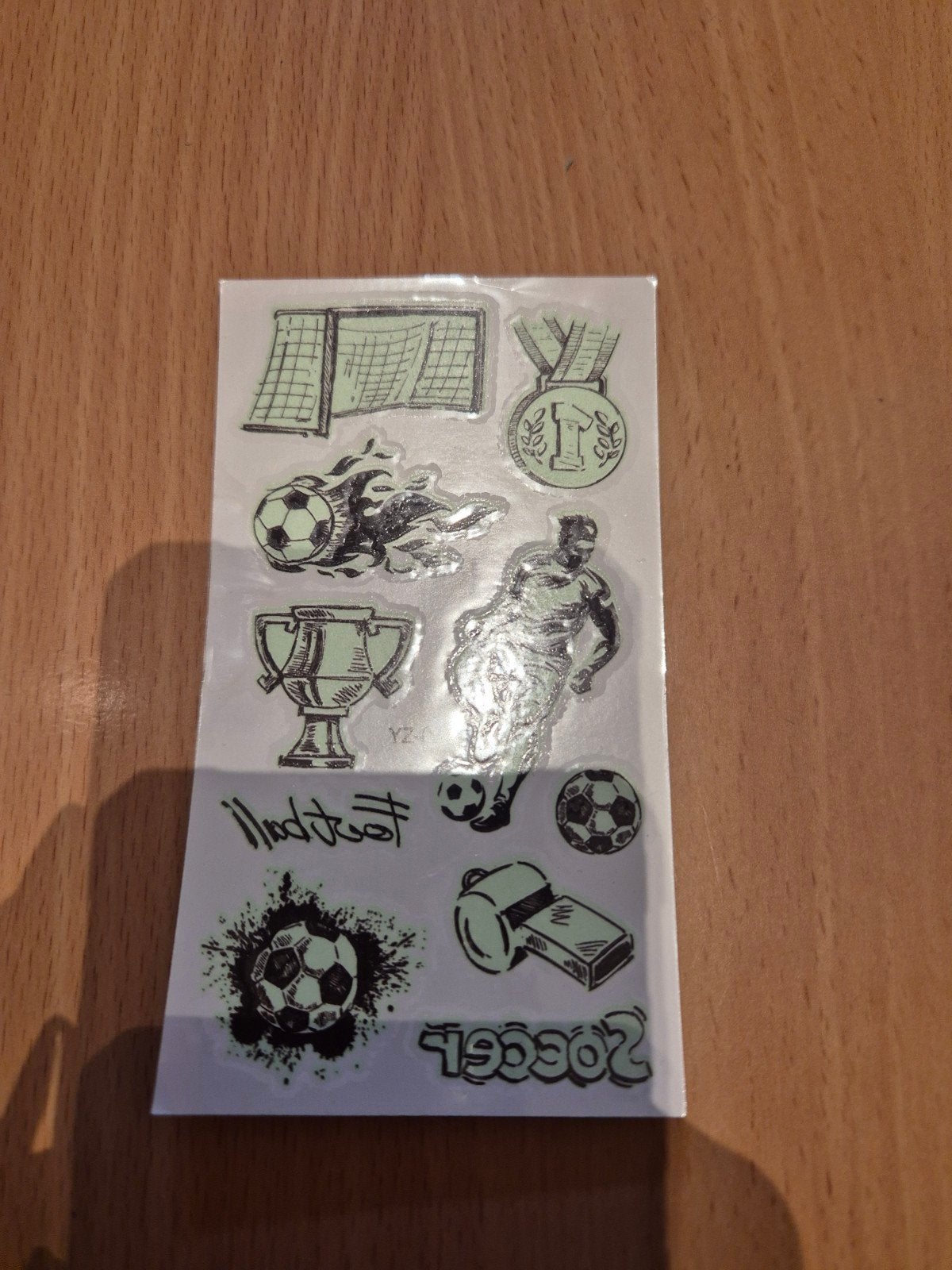 Voetbal Plaktattoos - Nieuw - Voor de Echte Voetbalfan!, Ophalen of Verzenden, Nieuw, Jongen of Meisje