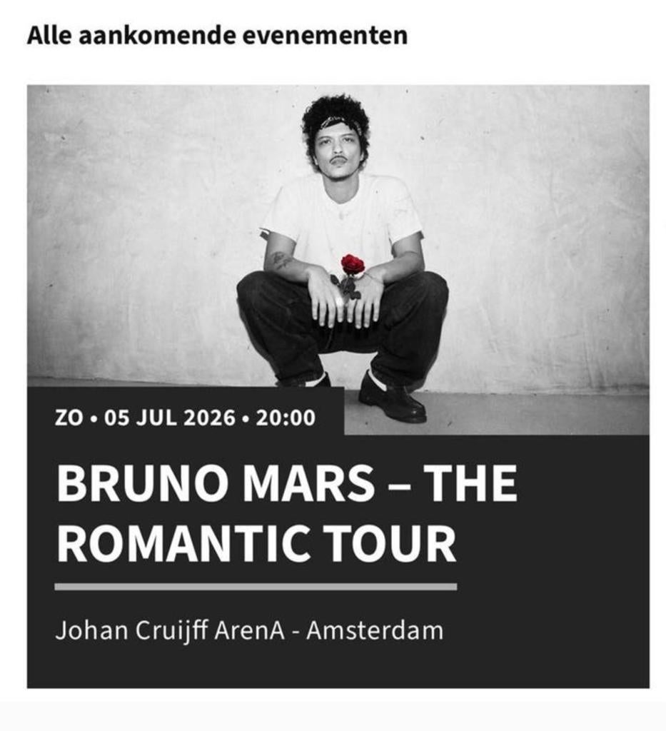 Gezocht / ruilen, Tickets en Kaartjes, Juli
