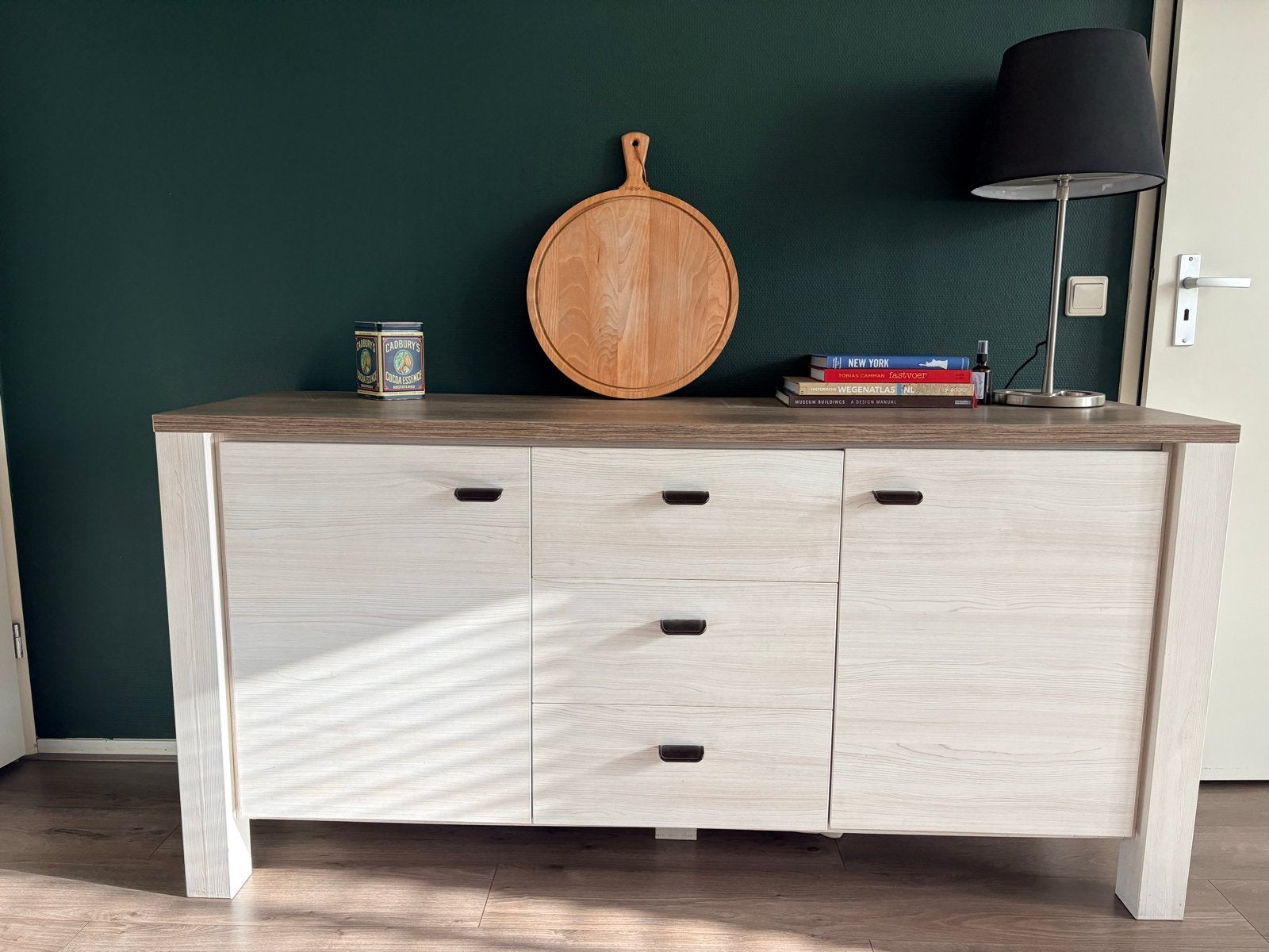 Dressoir Lynn, Huis en Inrichting, Ophalen, Gebruikt, 150 tot 200 cm, Met lade(s)