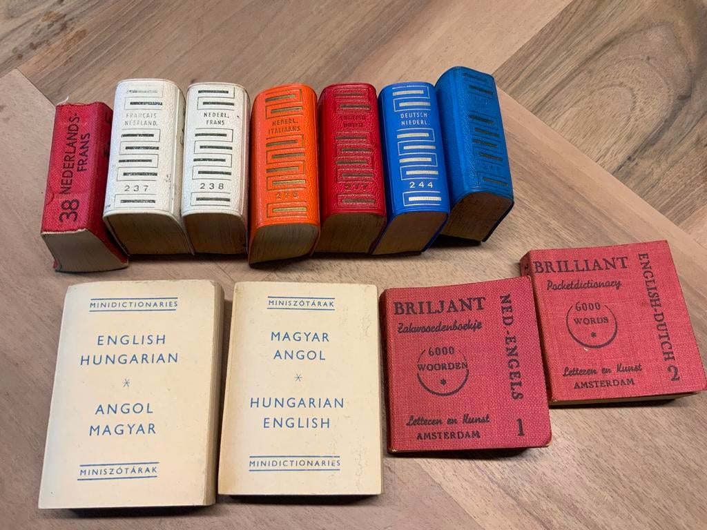 Miniatuur Woordenboek Lilliput Brilliant Minidictionary 11, Ophalen of Verzenden, Zo goed als nieuw, Naaimachine, Overige merken